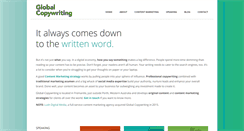 Desktop Screenshot of globalcopywriting.com
